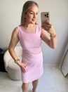 vestido curto toque fino 000206