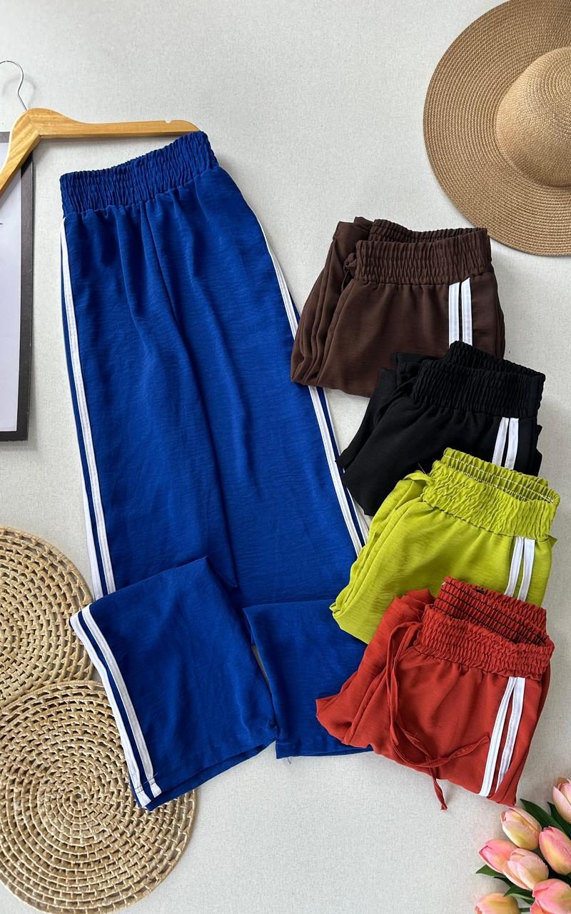 calça pantalona com listras kaizen 000