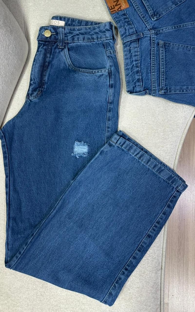 calça jeans sky oxy wide leg