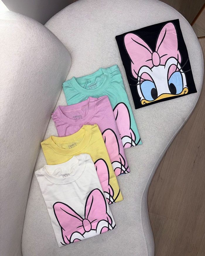 camiseta feminina margarida disney 000399