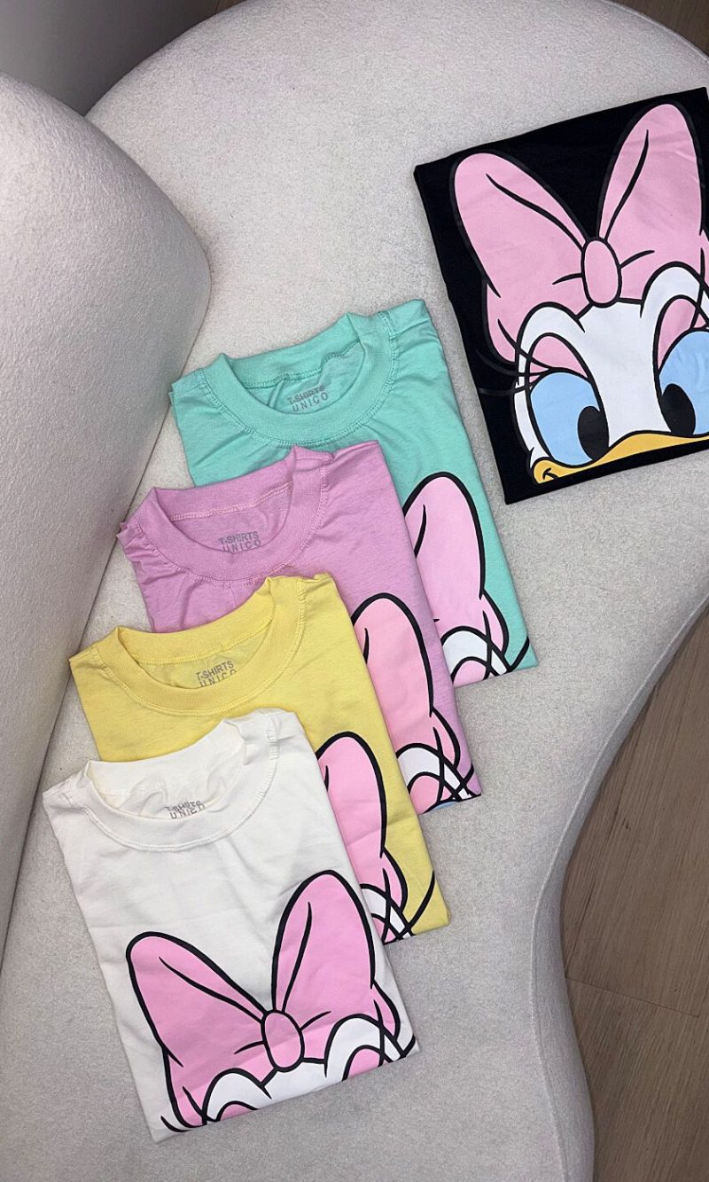 camiseta feminina margarida disney 000399