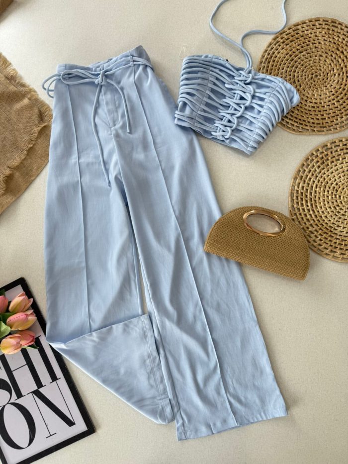 conjunto calça e cropped anabelle 000365