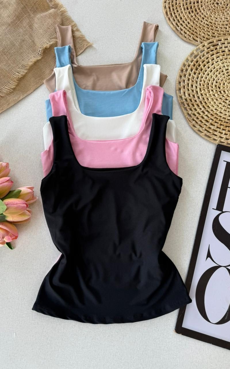 regata decote quadrado poliamida poliana 000218