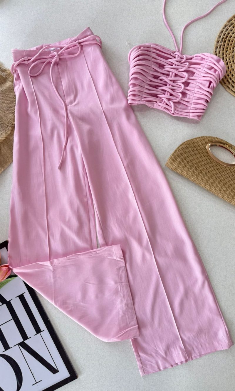 conjunto calça e cropped anabelle 000365