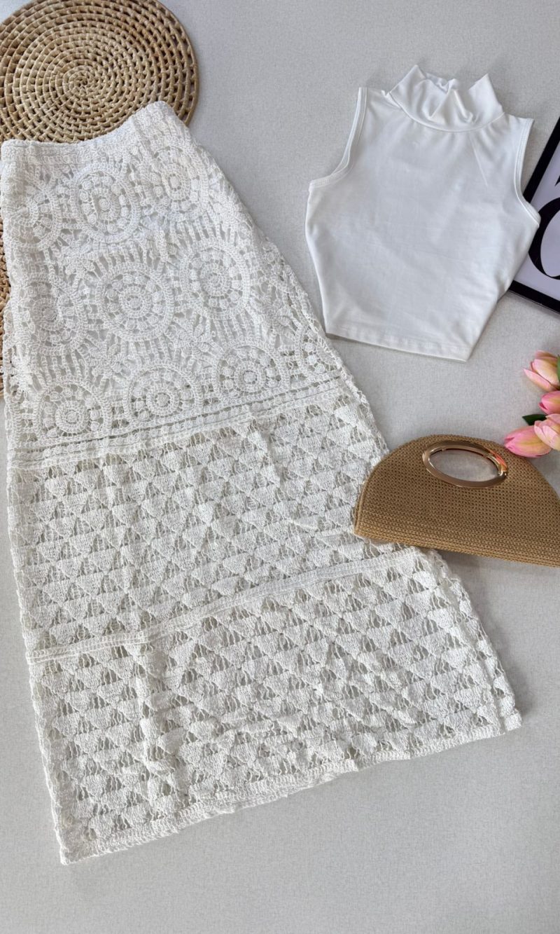 saia longa midi tricot 000368