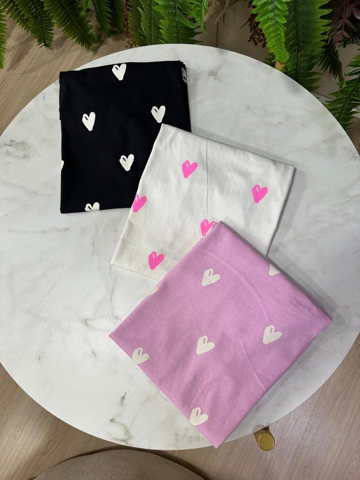 tshirts corações 000399