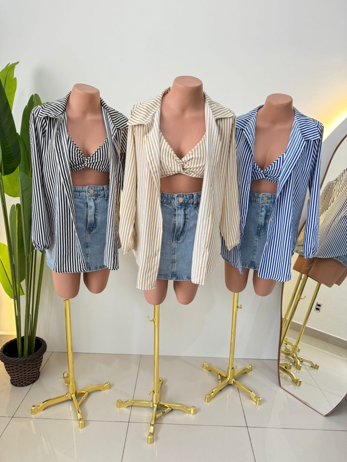 conjunto cropped e camisa samara 000425 conjunto cropped e camisa samara 000425