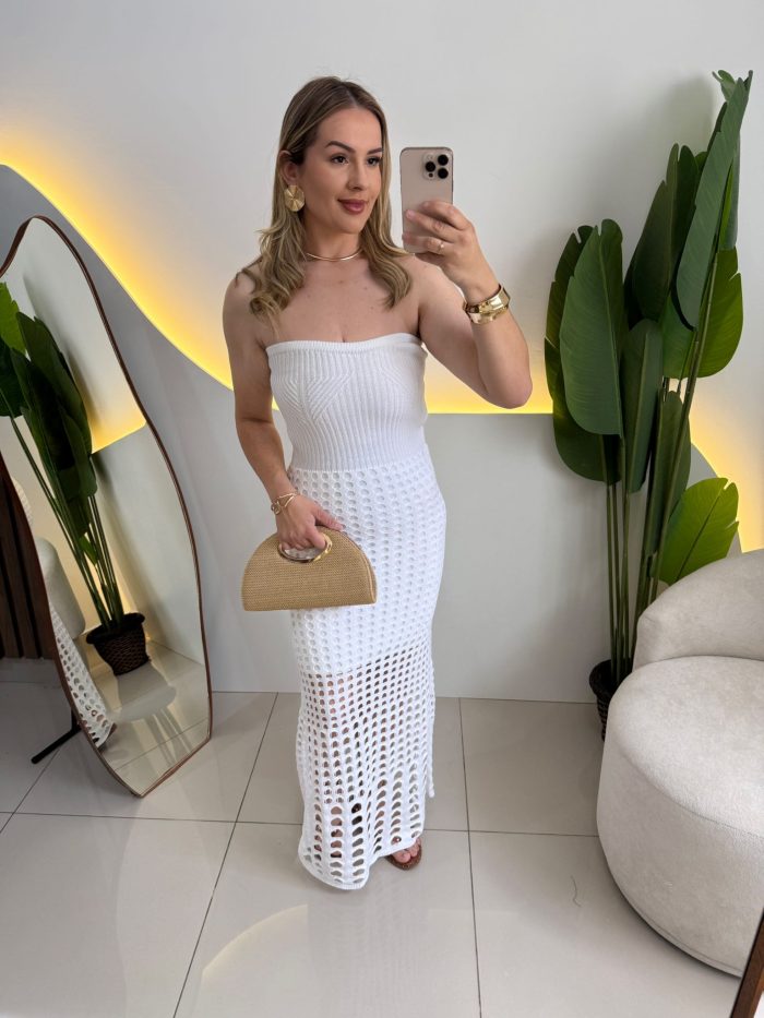 vestido tomara que caia tricot 000259