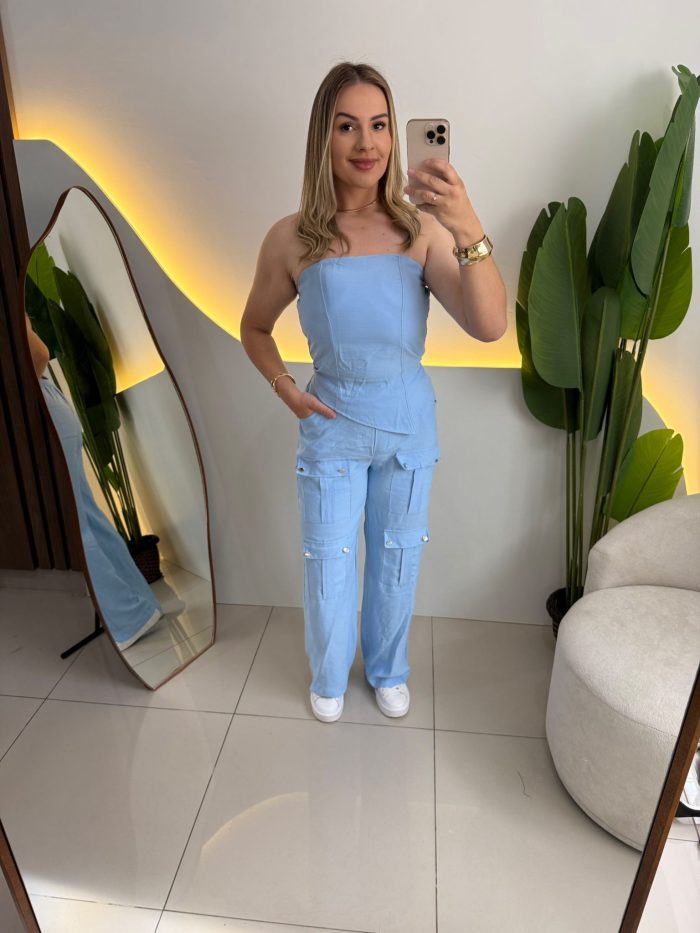 conjunto calça e blusa vanessa azul 000418