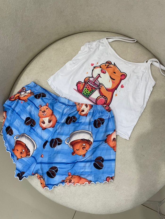 pijama capivara 000303