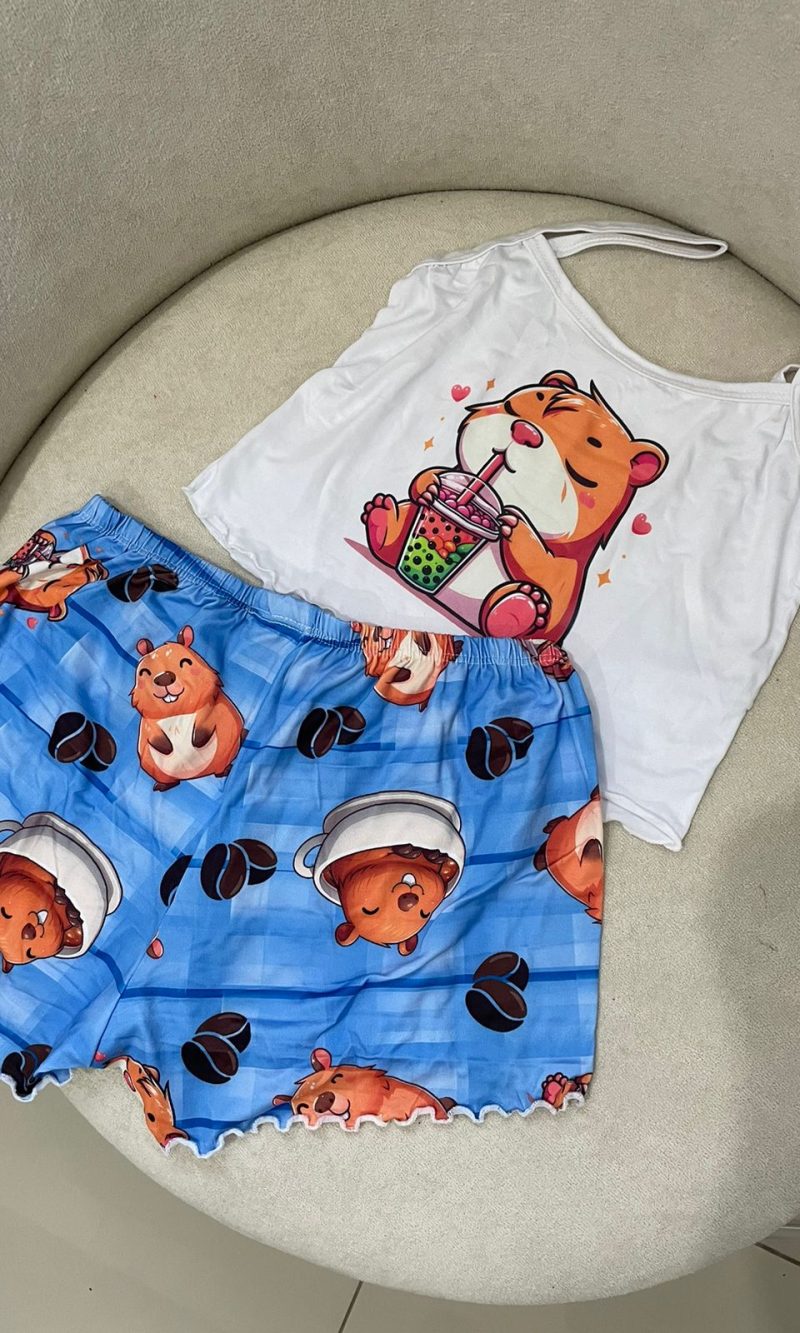 pijama capivara 000303