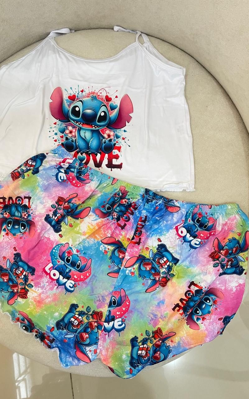 pijama stitch love 000303