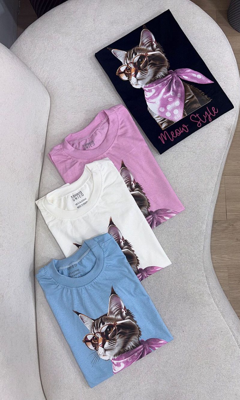 T-Shirts Cat Style 000399