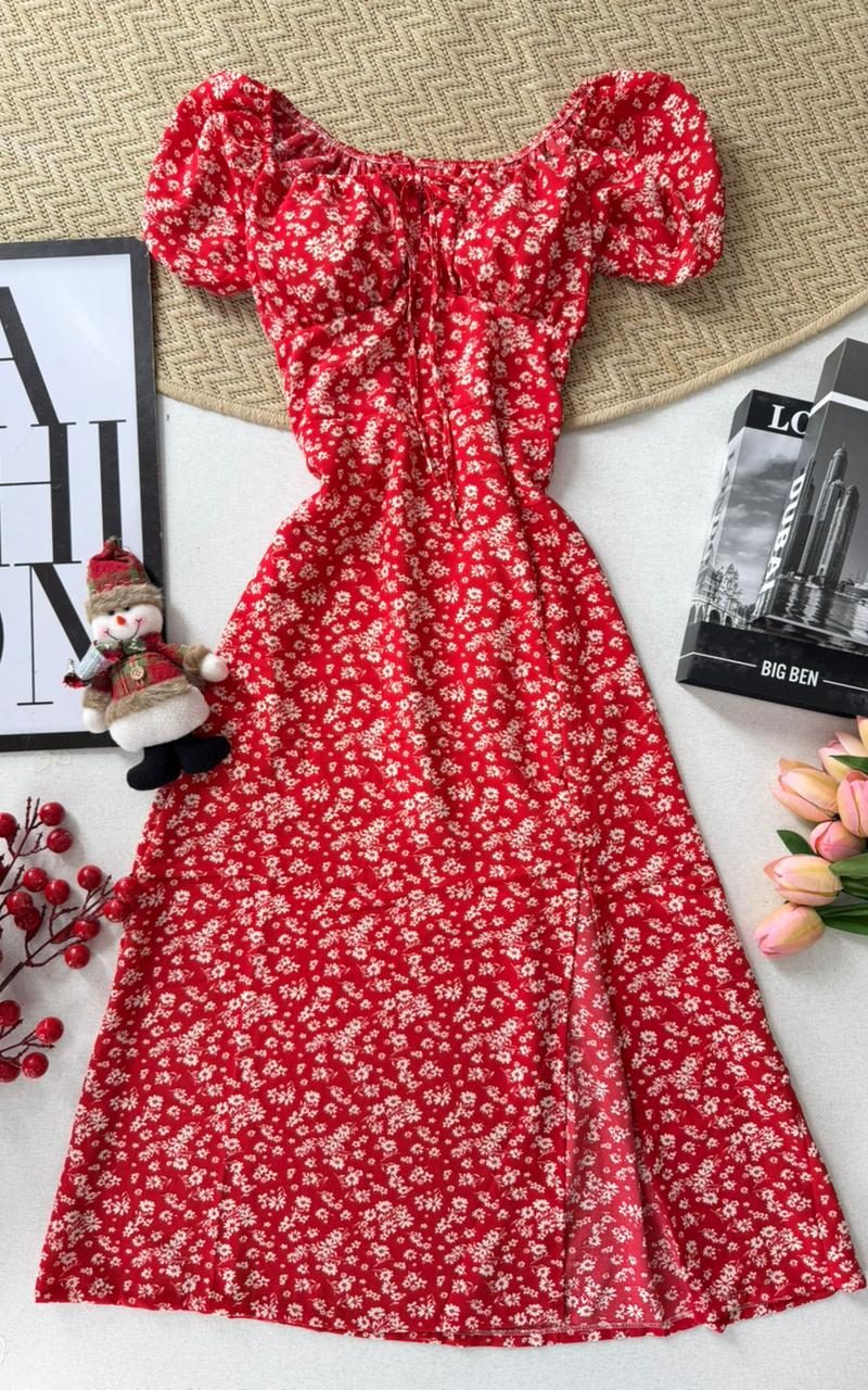 vestido camponesa taissa vermelho 000206