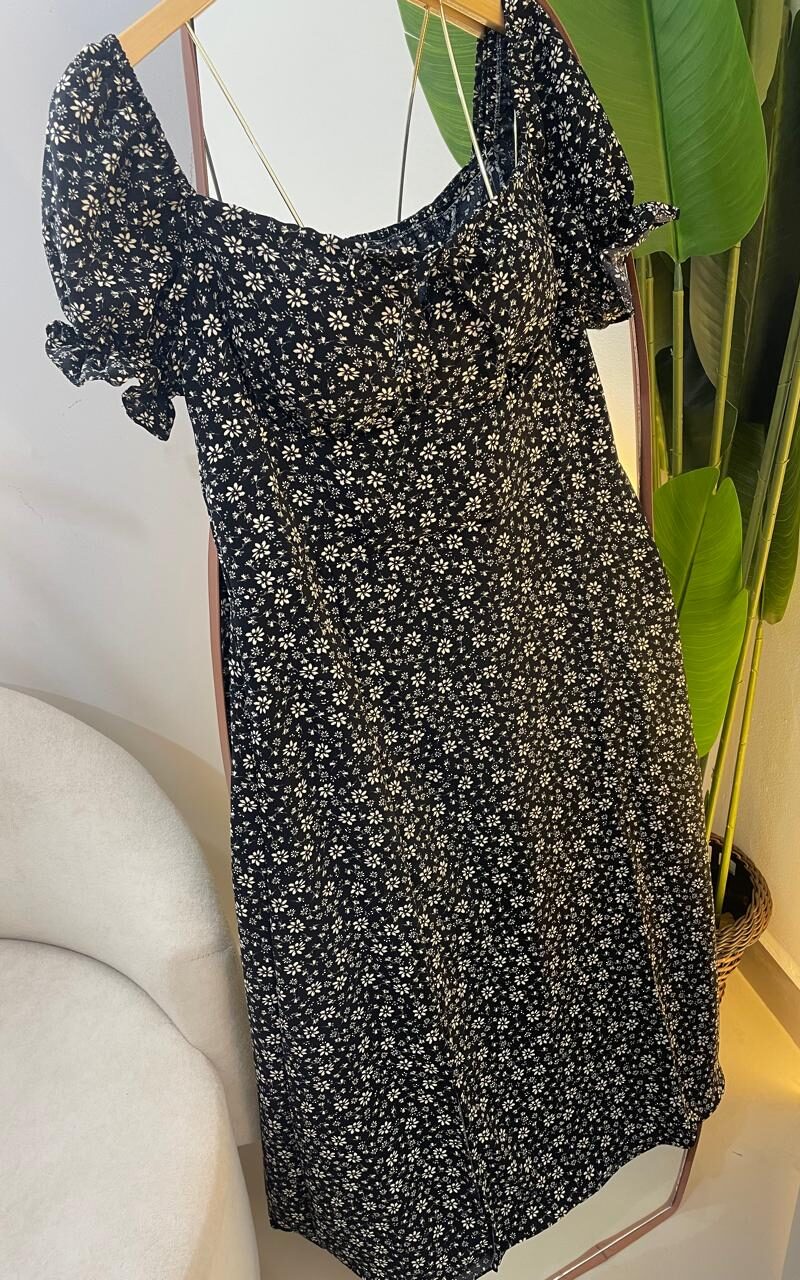 vestido camponesa taissa preto 000206