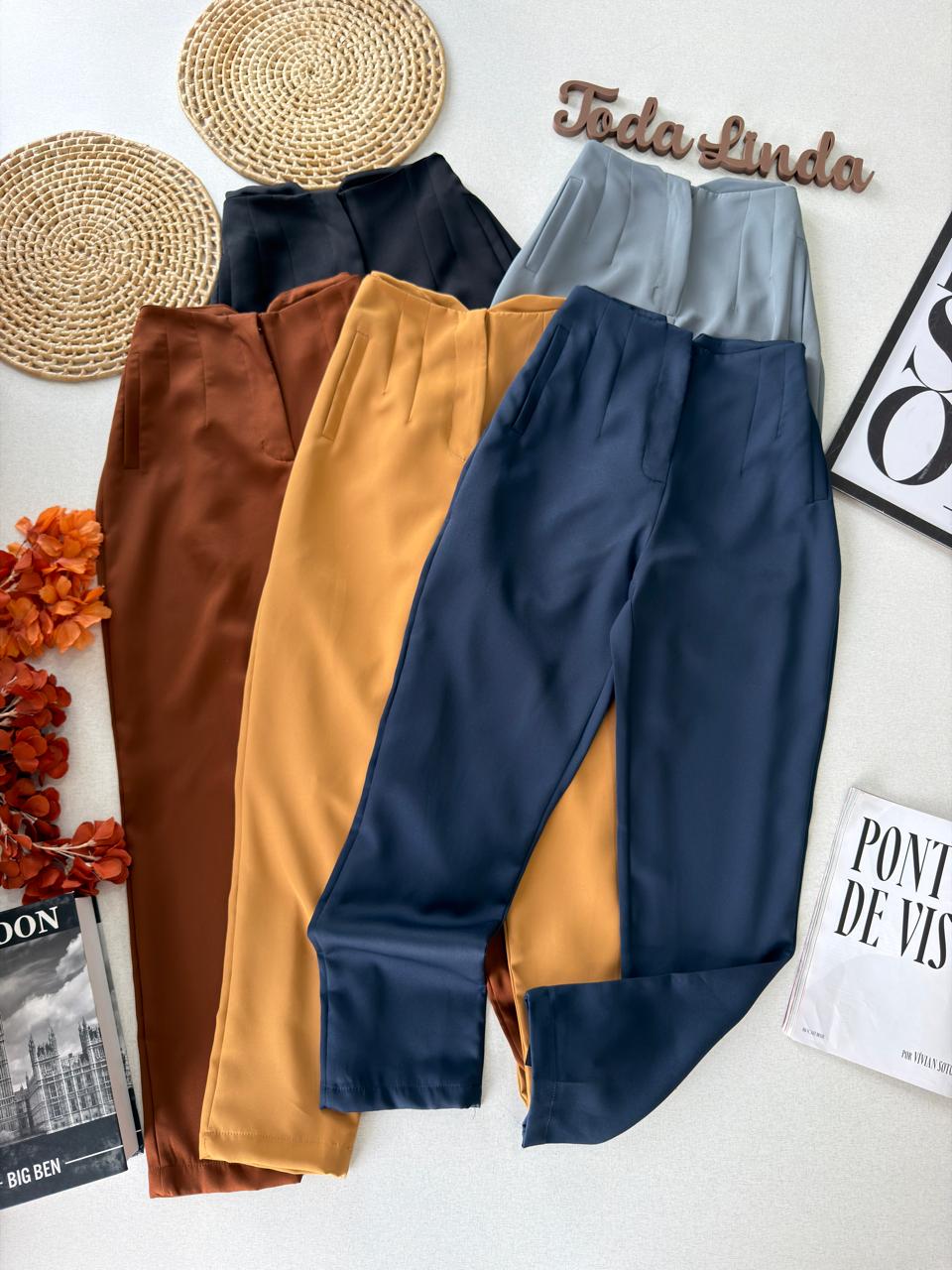 calça alfaiataria femme 000673