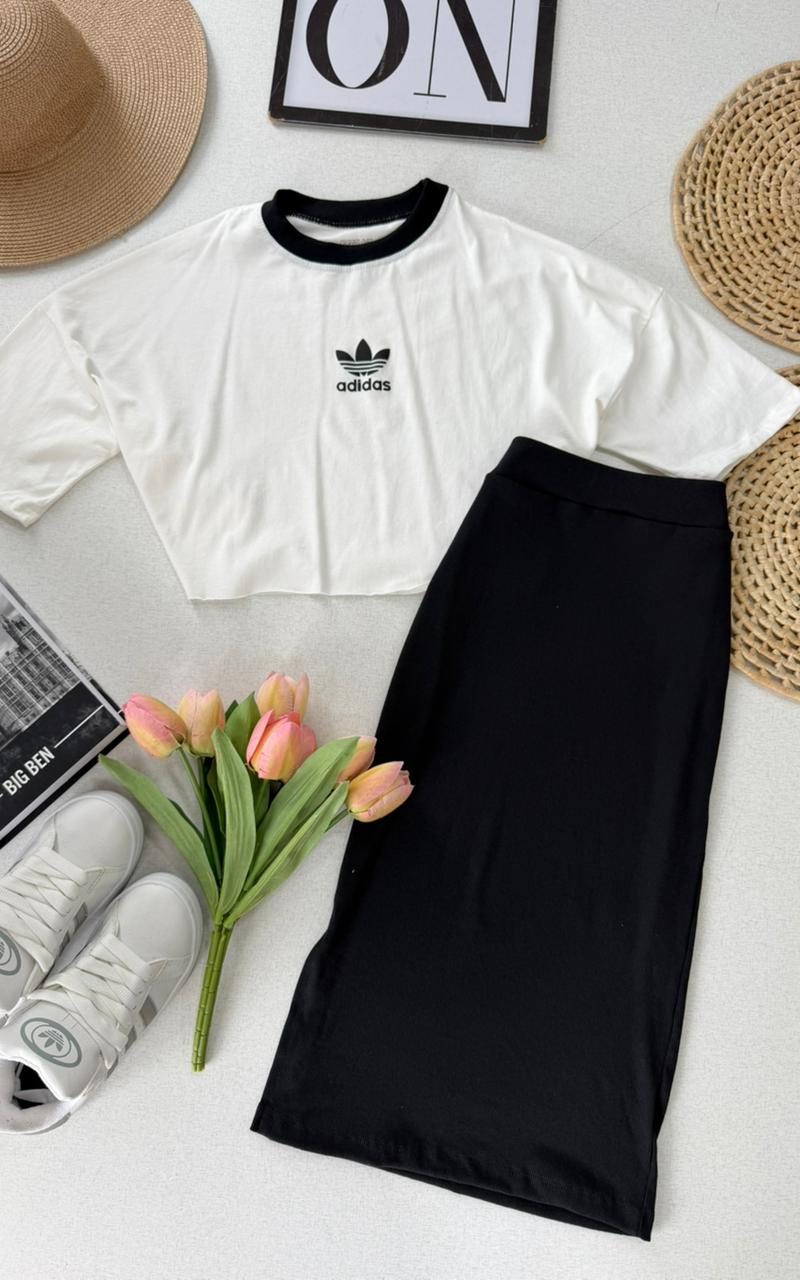 conjunto mídi adidas 000446