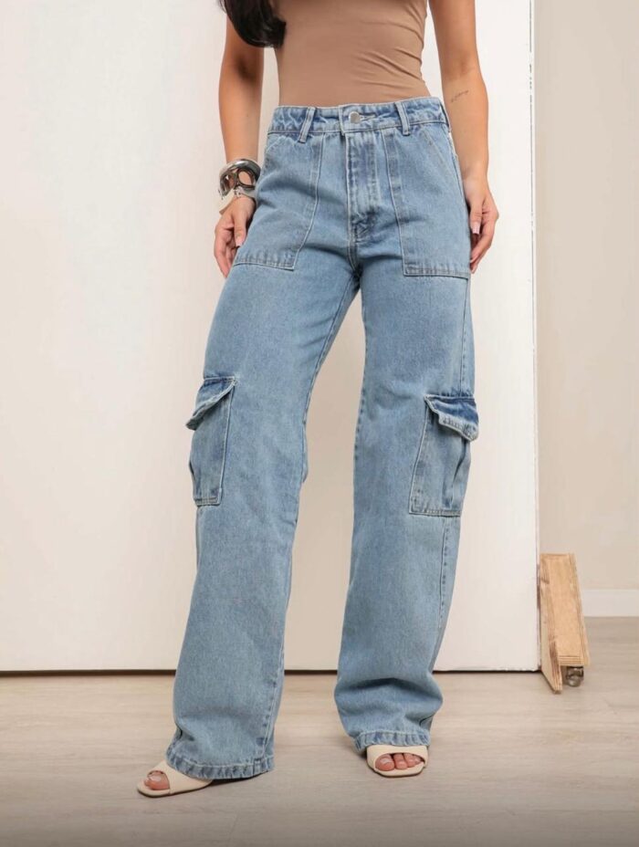 calça wid leg cargo gringos 000397 calça wid leg cargo gringos 000397