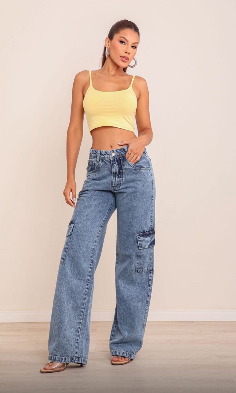 calça wid leg cargo 000294