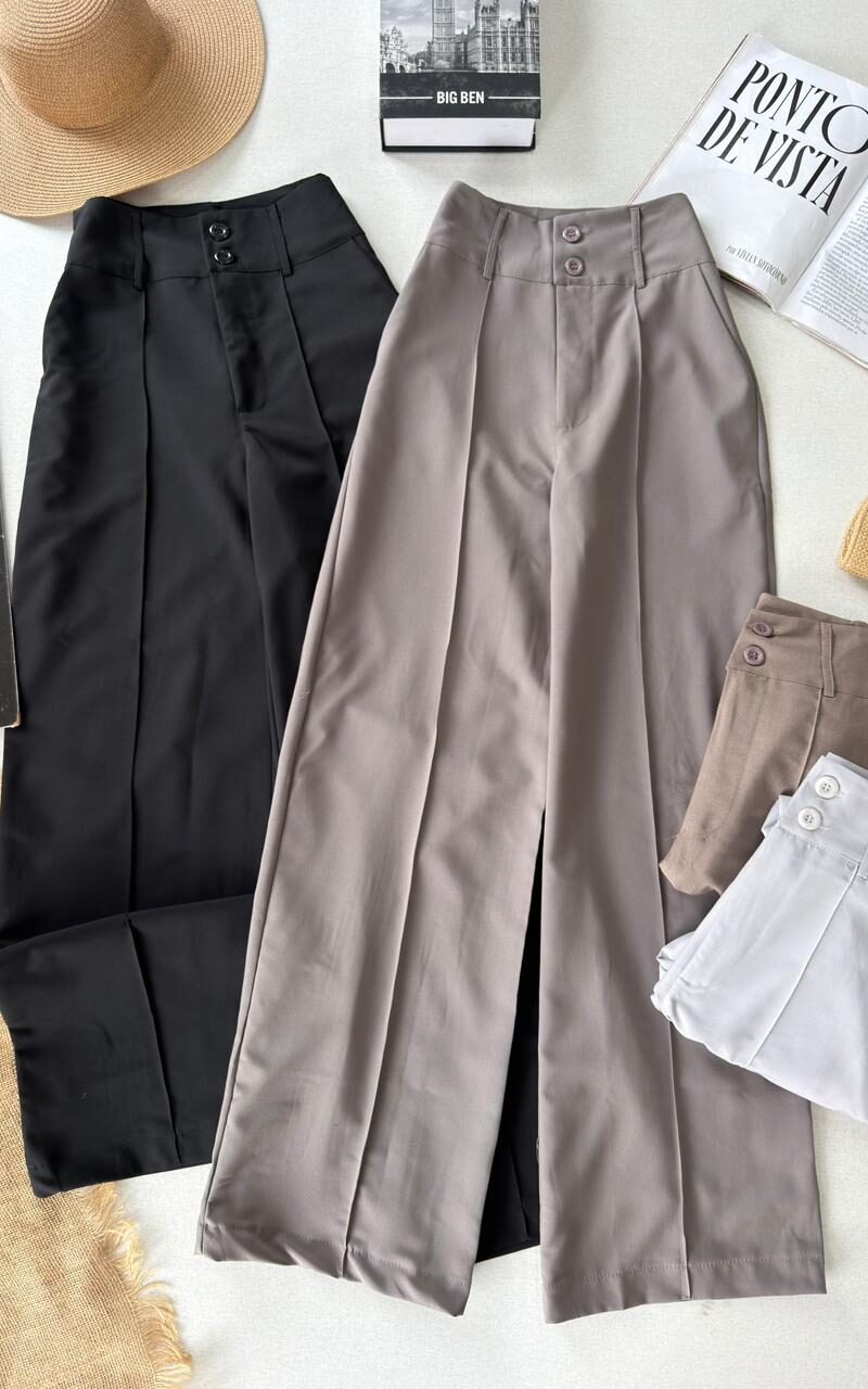 calça alfaiataria pantalona 000401