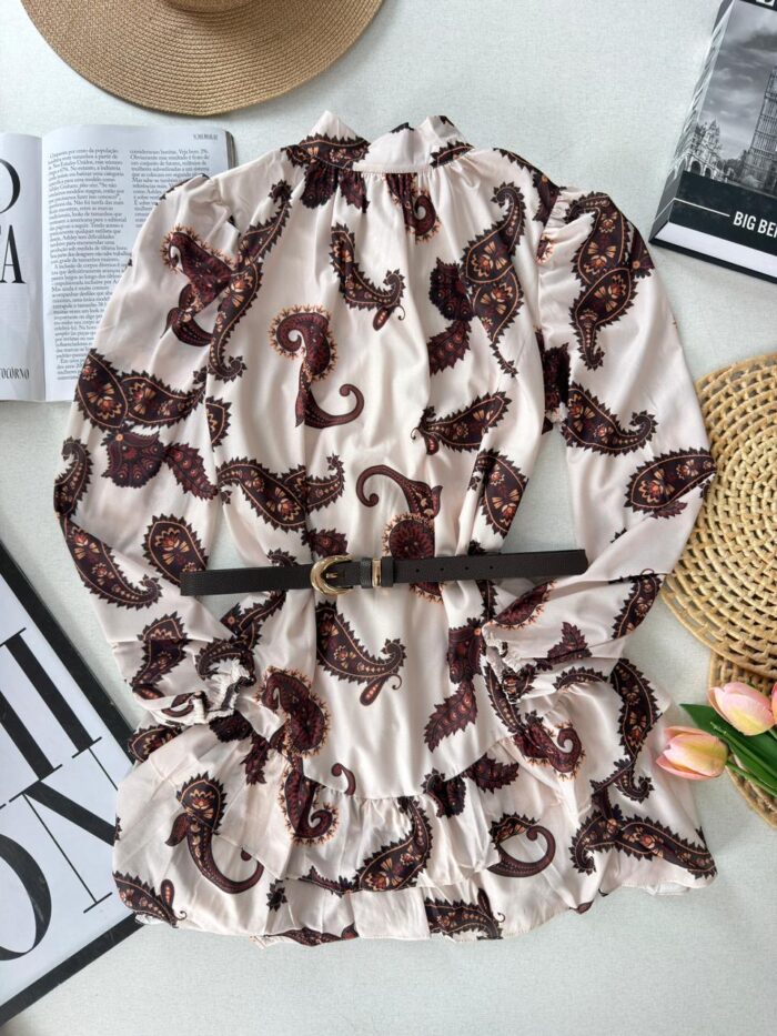 vestido chiffón 000149