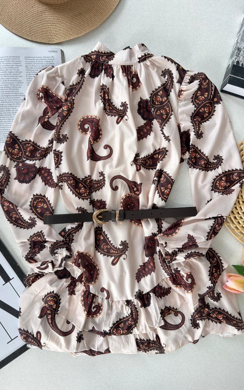 vestido chiffón 000149