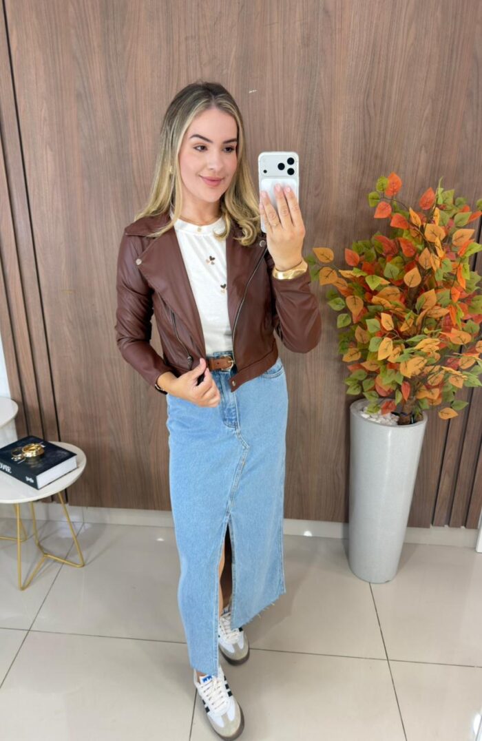 saia jeans clara midi 000137 saia jeans clara midi 000137