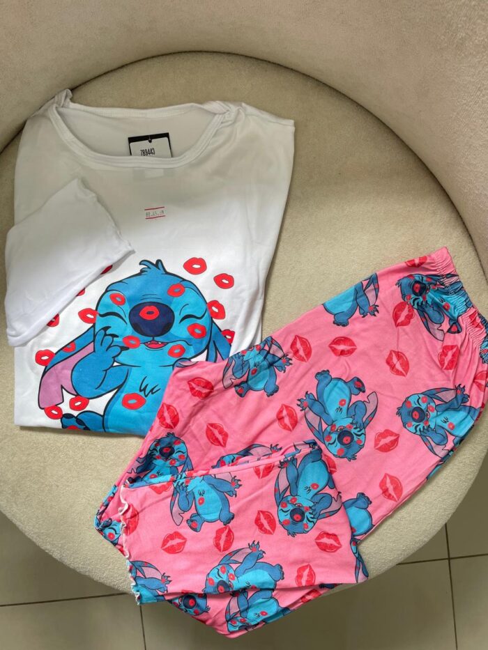 pijama feminino stitch 000443
