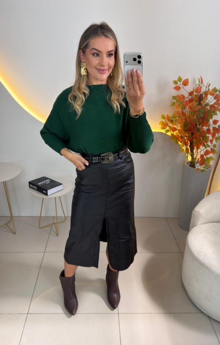 saia de couro eloá 000363 saia de couro eloá 000363