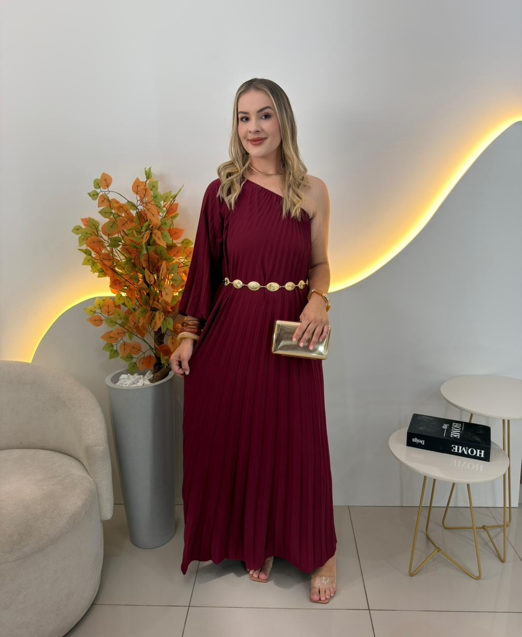 vestido plissado claire 000149 vestido plissado claire 000149