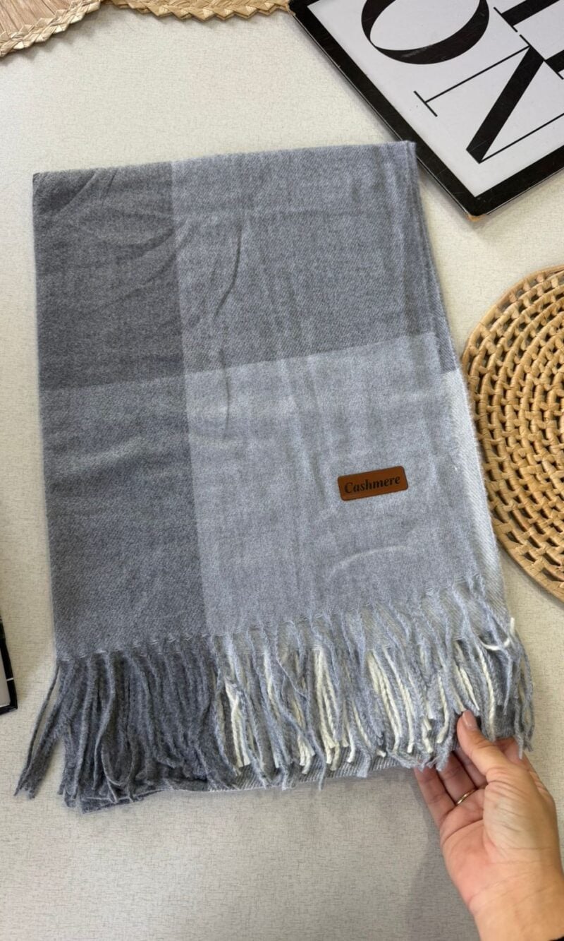 lenço luma xadrez azul 000263